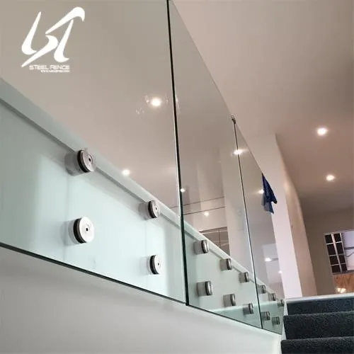 فروش عمده قطعات نرده استیل شیشه ای